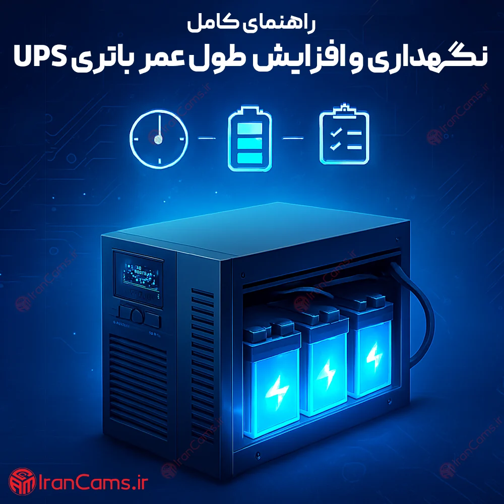 نگهداری باتری یو پی اس و افزایش طول عمر باتری