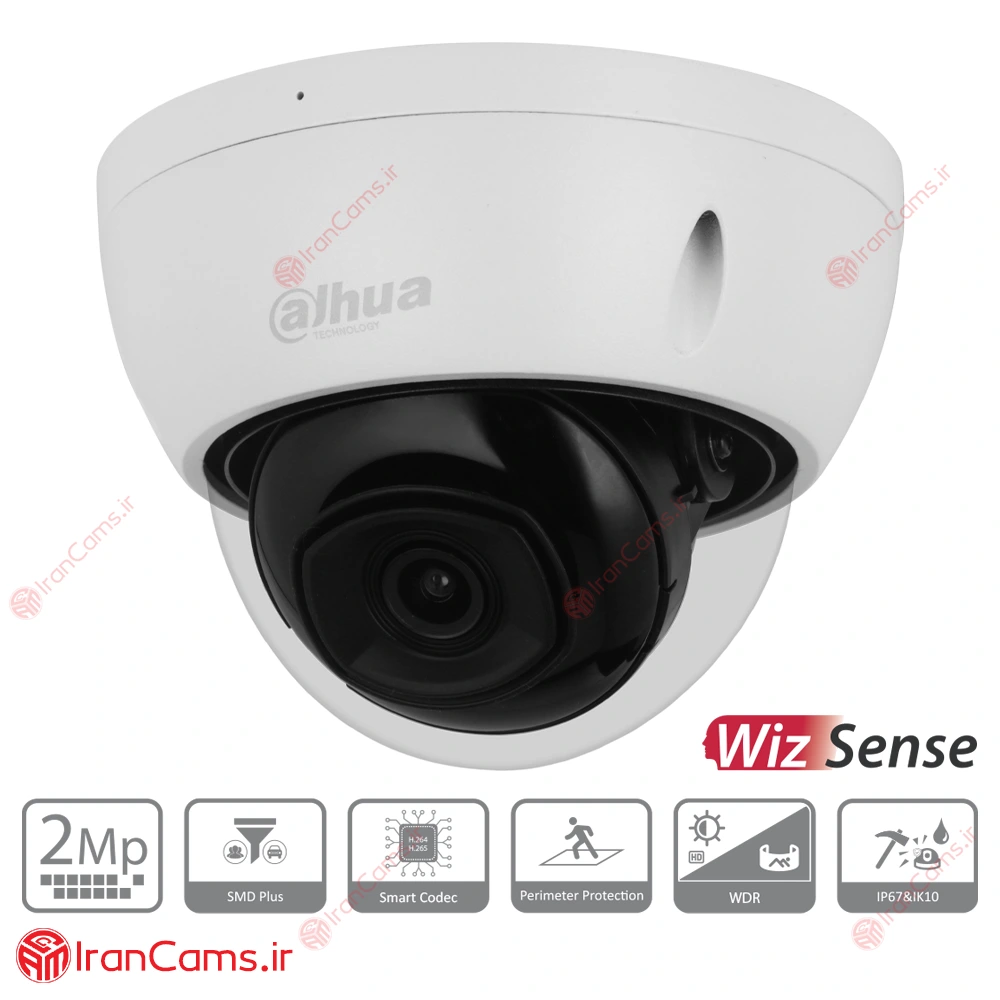دوربین مداربسته IP دام 2 مگاپیکسلی داهوا DH-IPC-HDBW2241EP-S