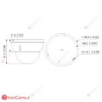 مشخصات دوربین داهوا DH-IPC-HDBW2241EP-S