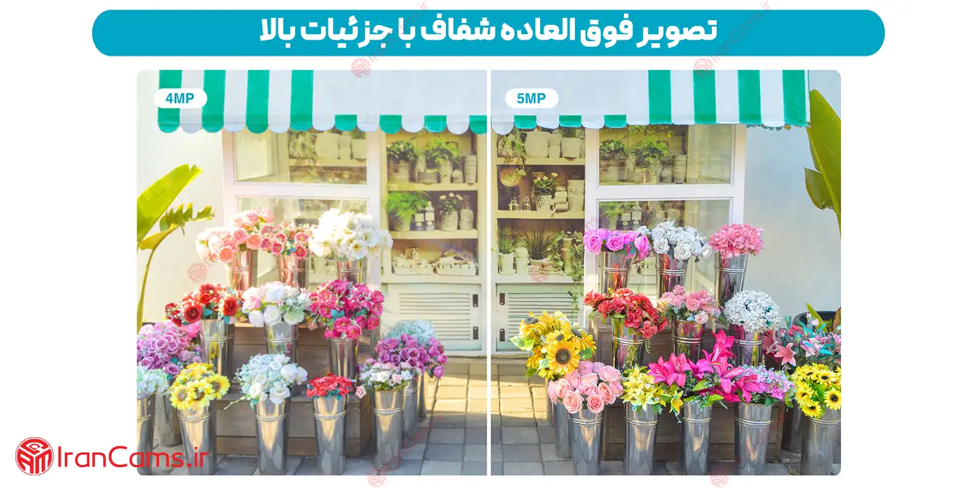 دوربین اسپید دام چرخشی بی سیم داهوا 5 مگاپیکسل DH-P5AS-PV 8 بهترین دوربین 5 مگ داهوا