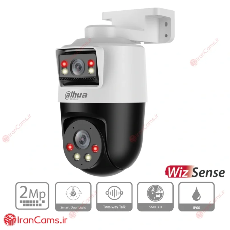 دوربین مداربسته IP اسپید دام 4 مگاپیکسلی داهوا DH-SDT2A200-2F-NB-A-PV