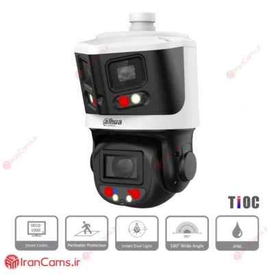 دوربین مداربسته IP اسپید دام 12 مگاپیکسلی داهوا DH-SDT3E410-8P-MB-A-PV1