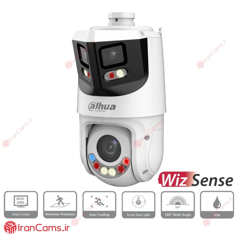 دوربین مداربسته IP اسپید دام 12 مگاپیکسلی داهوا DH-SDT4E425-8P-GB-APV1