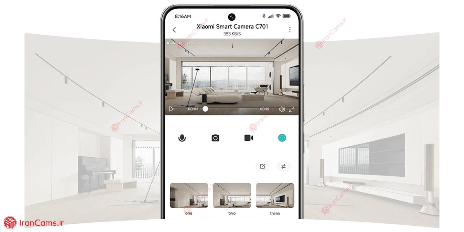 دوربین 360 درجه شیائومی