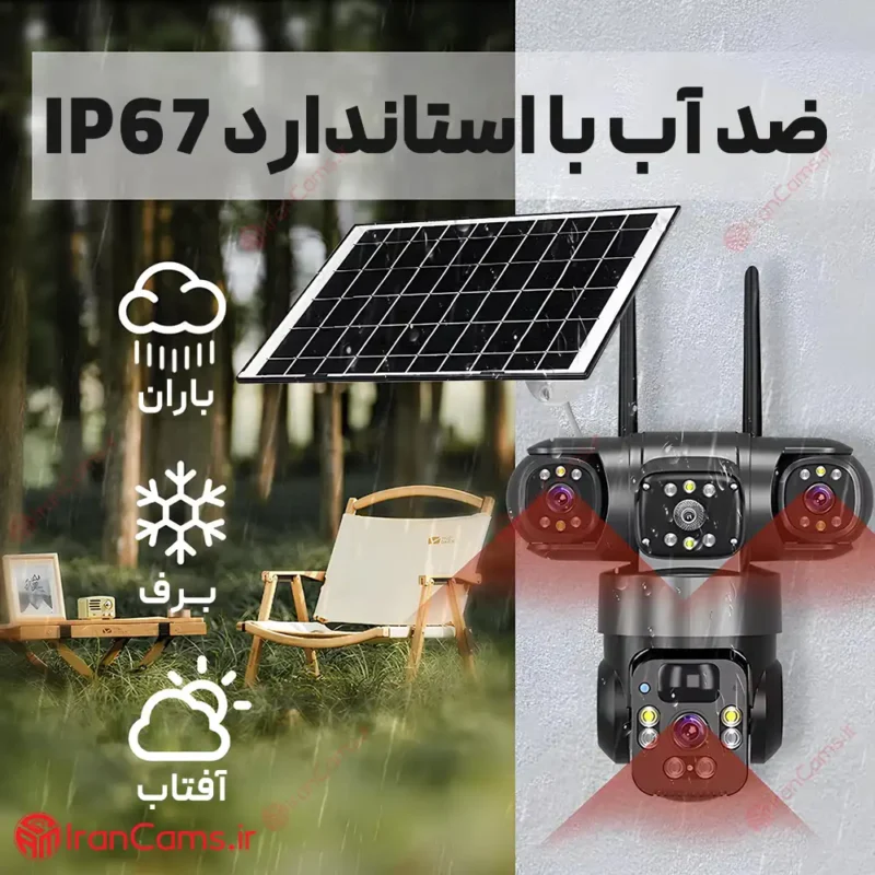 دوربین سه لنز V380