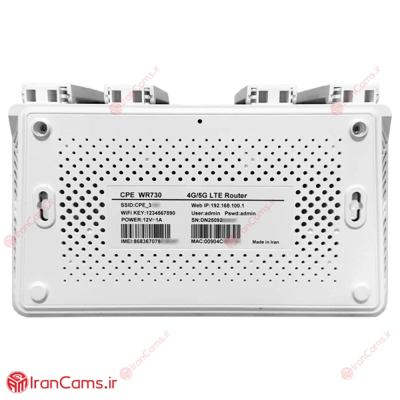 مودم سیمکارتی ارزان سرعت 300Mbps مدل CPE WR730 7 مودم سیمکارت خور ارزان CPF WR730