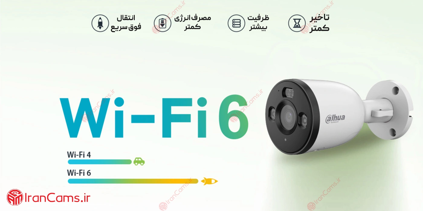 دوربین بولت 5 مگاپیکسل داهوا تحت شبکه