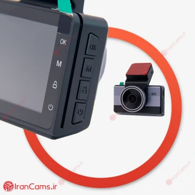 دوربین ثبت وقایع خودرو سیم کارت خور مدل 2K