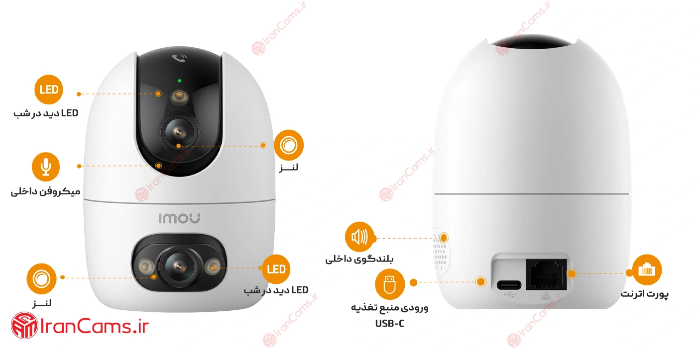 مشخصات دوربین آیمو دو لنز رنجر 2