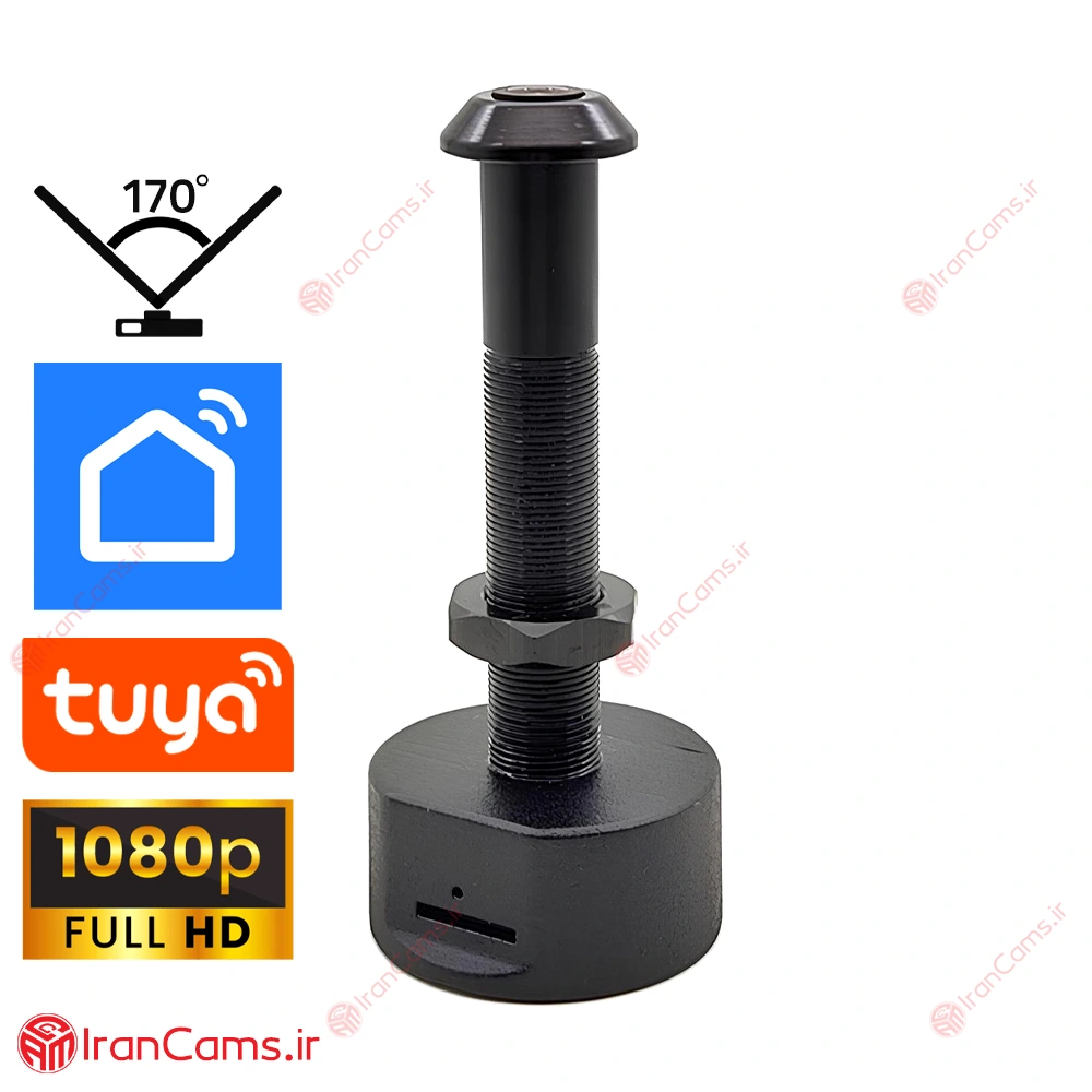 WiFI TUYA Peephole (10) چشمی درب وای فای ارزان