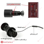 دوربین مدار بسته چشمی درب آپارتمان