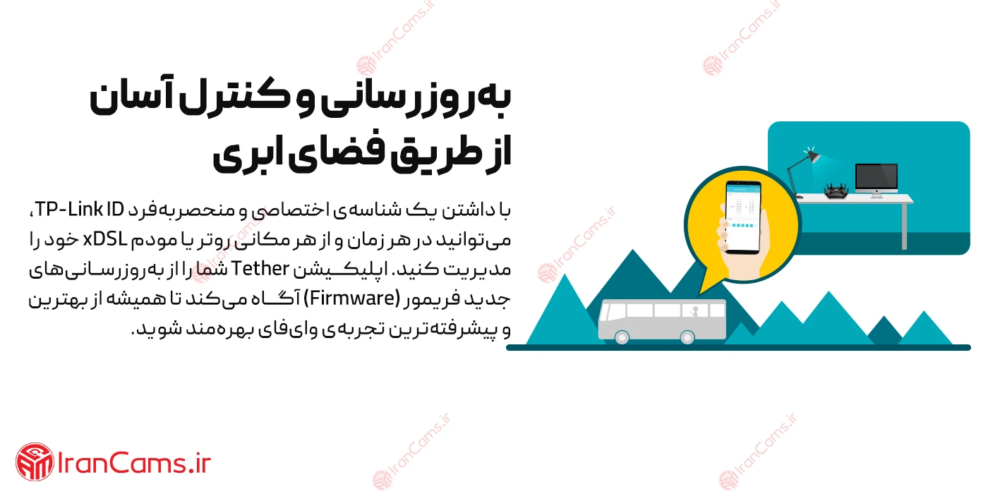 دانلود نرمافزار TP-Link Tether | مدیریت آسان مودم و روتر تیپیلینک 4 دانلود نرمافزار مودم TP-Link