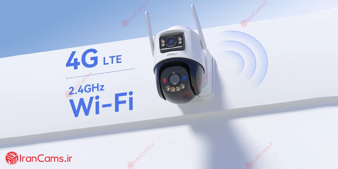 دوربین خورشیدی سیم کارتی دو لنز آیمو (Imou AOV Dual (IPC-SA70F-10M0T2-EU 8 دوربین دو لنزه سیمکارت خور ایمو