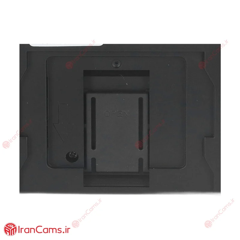 دوربین چشمی درب مانیتور دار ED-300PD 12 نصب چشمی درب آپارتمان