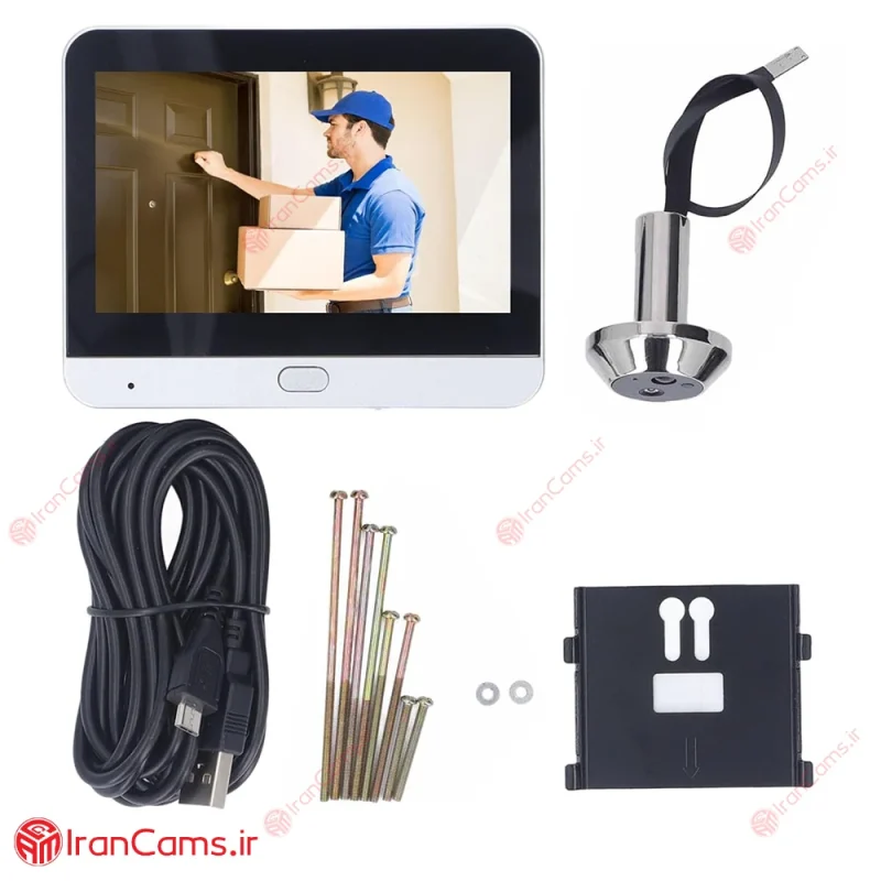 دوربین چشمی درب مانیتور دار ED-300PD 13 دوربین چشمی در