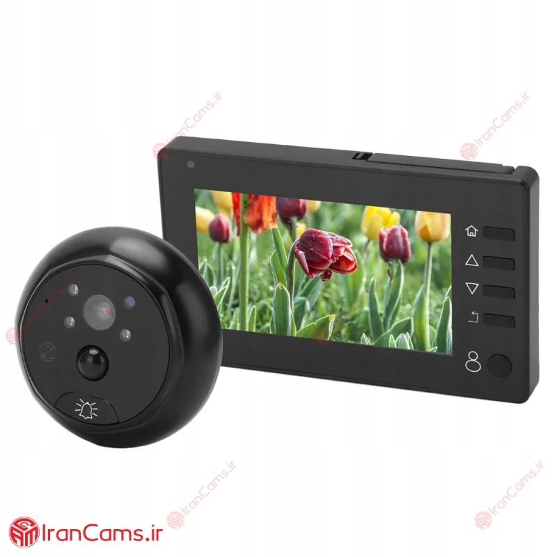 دوربین چشمی درب مانیتور دار JR100W 7 دوربین چشمی در