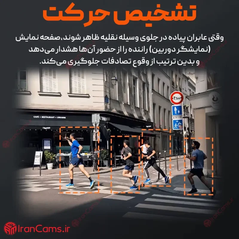دوربین ثبت وقایع خودرو 360 درجه 4 لنز مانیتوردار مدل 4K-SA 11 قیمت دوربین ثبت وقایع خودرو 360 درجه