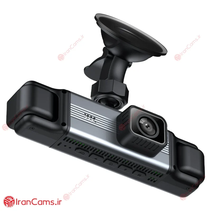 دوربین ثبت وقایع خودرو 360 درجه 4 لنز مانیتوردار مدل 4K-SA 5 خرید دوربین 360 درجه خودرو