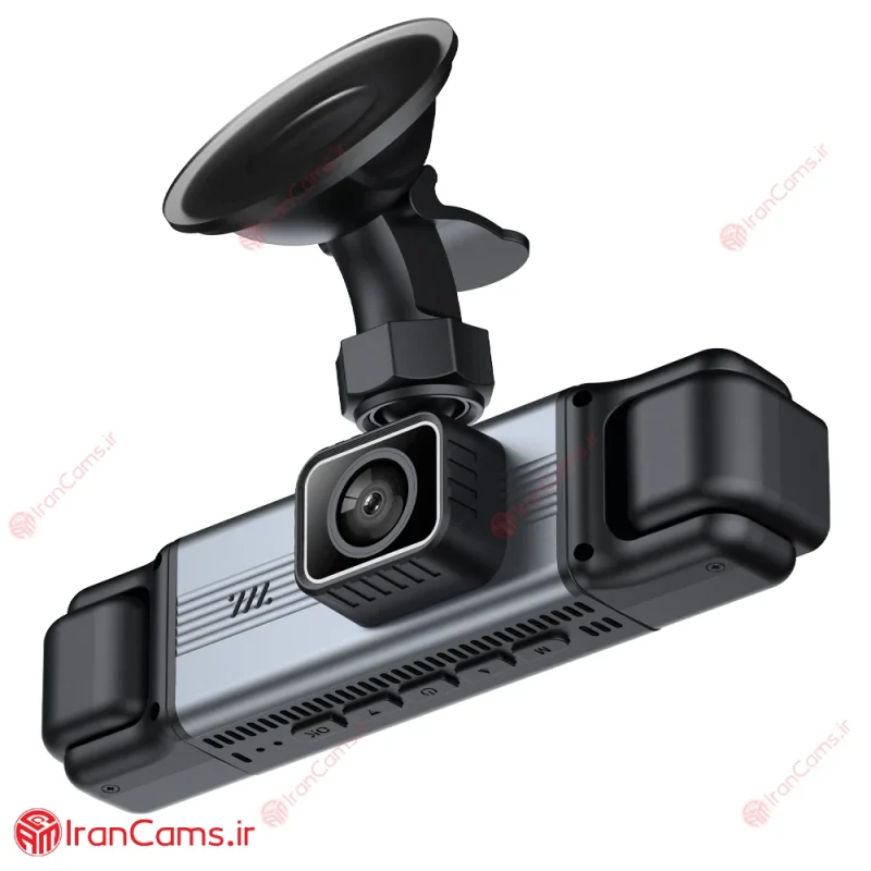 دوربین ثبت وقایع خودرو 360 درجه 4 لنز مانیتوردار مدل 4K-SA 4 دوربین 360 درجه خودرو دیجی کالا