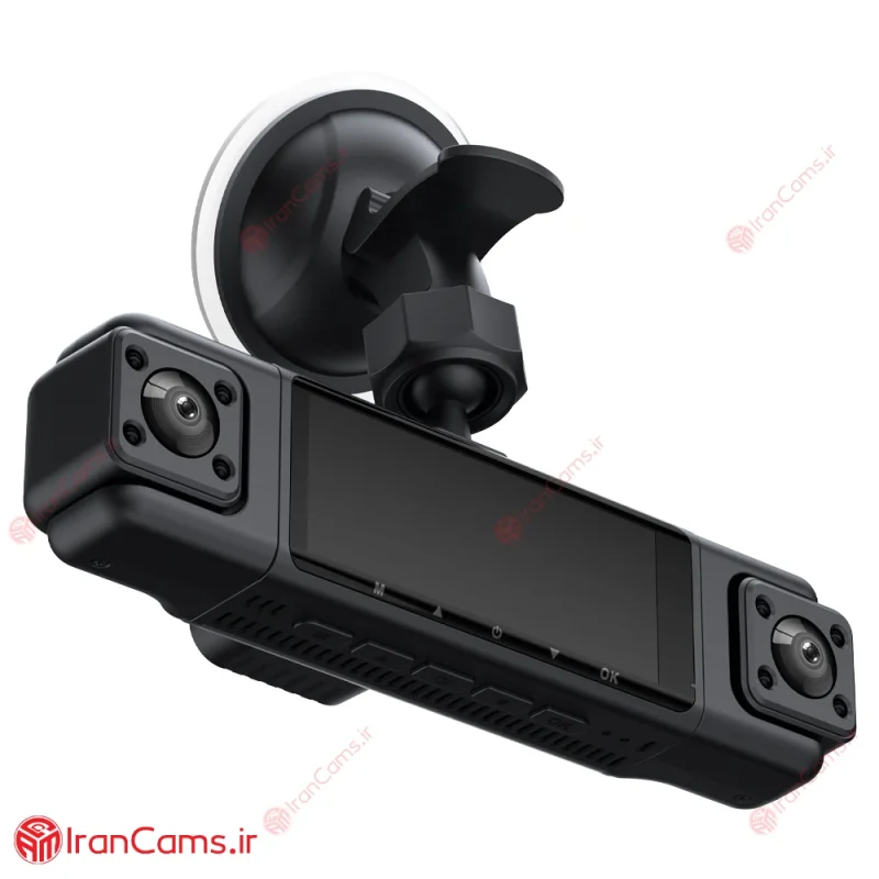 دوربین ثبت وقایع خودرو 360 درجه 4 لنز مانیتوردار مدل 4K-SA 6 بهترین دوربین خودرو ۳۶۰ درجه