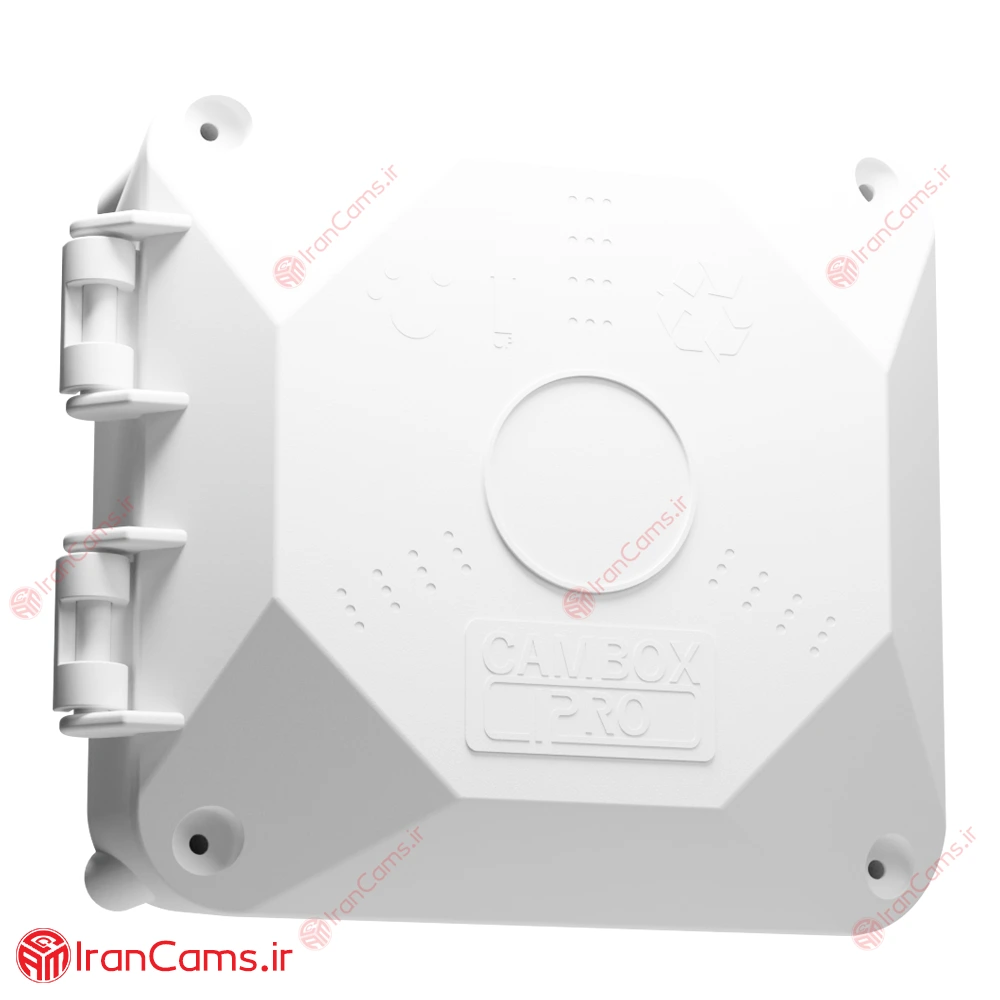 کمباکس پرو لولایی 12*12 مدل CamBox Pro CA-12W 1 جعبه تقسیم دوربین مداربسته 12*12 کمباکس