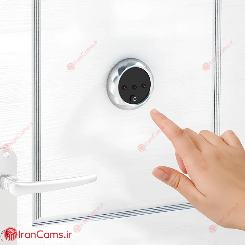 دوربین چشمی درب مانیتور دار DD1 12 چشمی دوربین دار