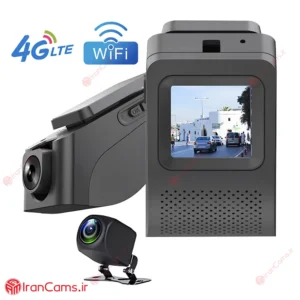 دوربین ثبت وقایع خودرو سیم کارتی 2 لنز مدل K19 7 بهترین دوربین ثبت وقایع خودرو سیم کارت خور
