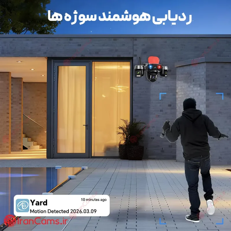 دوربین سیمکارتی چهار لنز 16 مگاپیکسل O-KAM PRO مدل L40 4 دوربین اوکم سیمکارتی
