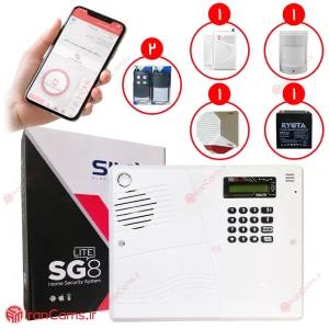 پکیج دزدگیر سایلکس SG8 Lite مدل LC11 7 پکیج دزدگیر سایلکس SG8 Lite ارزان