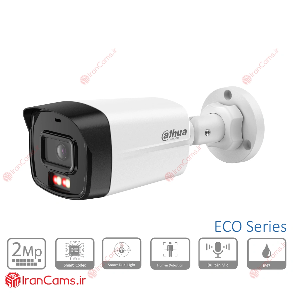 دوربین مداربسته IP بولت 2 مگاپیکسلی داهوا DH-IPC-B1E29-A-IL 3 دوربین مداربسته IP بولت 2 مگاپیکسلی داهوا DH-IPC-B1E29-A-IL