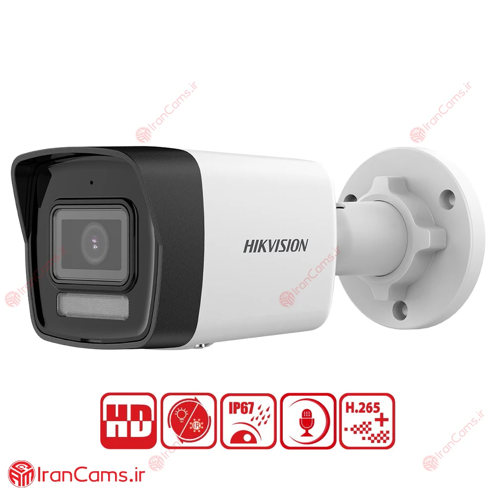 دوربین مداربسته IP بولت 8 مگاپیکسل هایک ویژن DS-2CD1083G2-LIU 8 دوربین مداربسته IP بولت 8 مگاپیکسل هایک ویژن DS-2CD1083G2-LIU