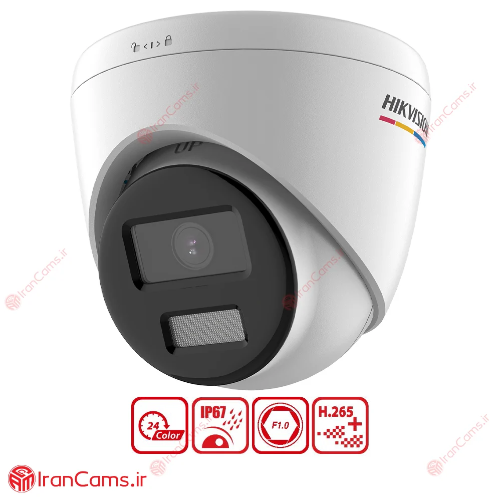 دوربین مداربسته IP دام 6 مگاپیکسل هایک ویژن DS-2CD1367G2-L 2 دوربین مداربسته IP دام 6 مگاپیکسل هایک ویژن DS-2CD1367G2-L