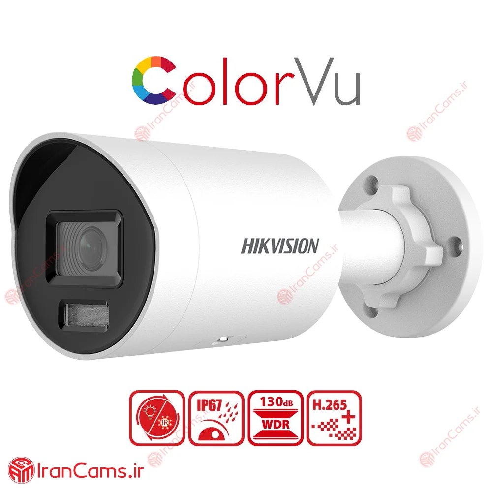 دوربین مداربسته IP بولت 6 مگاپیکسل هایک ویژن DS-2CD2067G2H-LI 2 دوربین مداربسته IP بولت 6 مگاپیکسل هایک ویژن DS-2CD2067G2H-LI