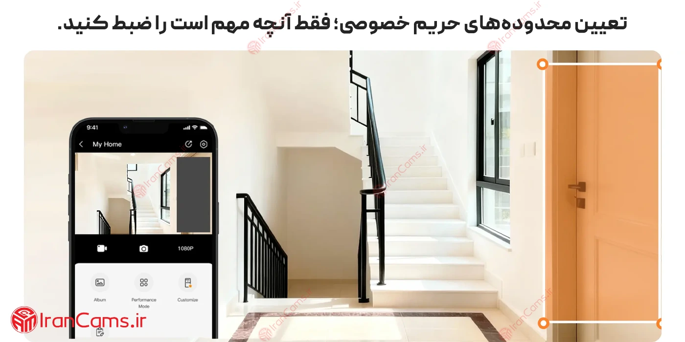نصب دوربین چشمی درب ایمو