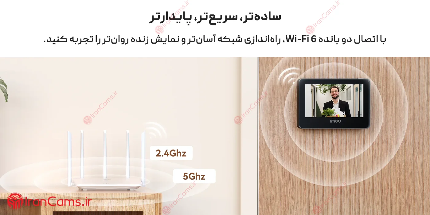 چشمی درب آپارتمان ایمو
