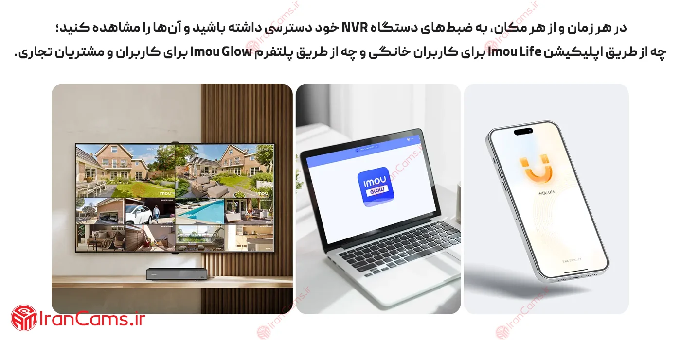 دستگاه ضبط تصویر 10 کانال سیمی آیمو NVR-N110-8A0E 17 قیمت دستگاه 10 کانال سیمی آیمو NVR-N110-8A0E