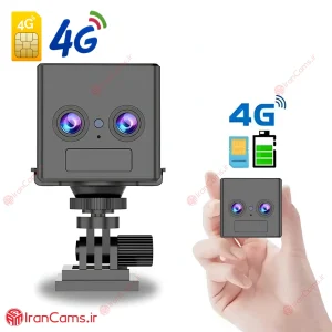 دوربین سیمکارتی شارژی O-KAM PRO مدل مکعب 10X زوم 22 دوربین باتری خور کوچک