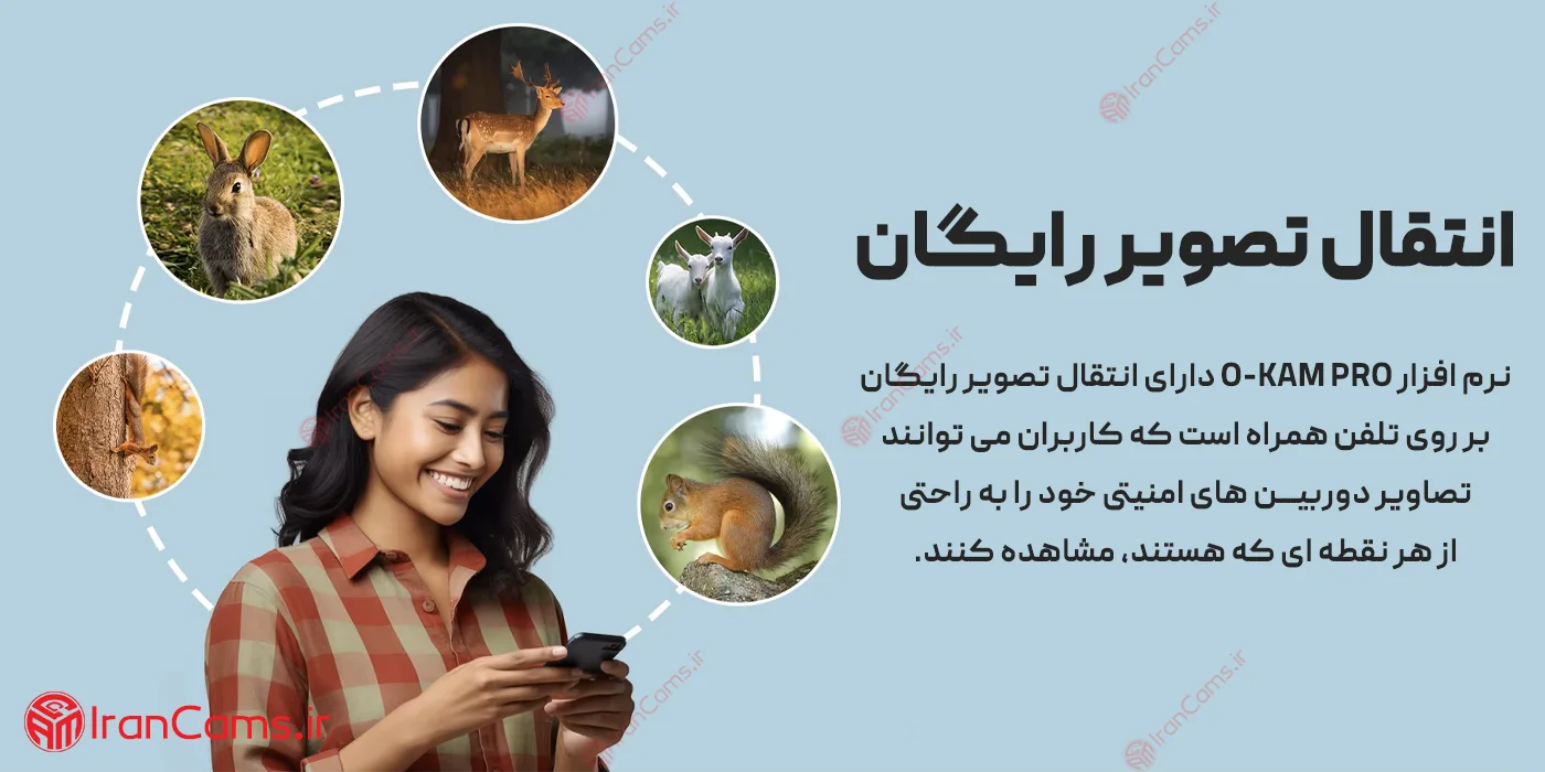دوربین تله ای شکاری سیمکارتی خورشیدی O-KAM PRO مدل HC1 19 دوربین تله ای شکاری