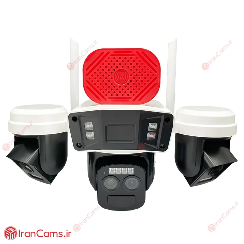 دوربین سیمکارتی خورشیدی سه لنز 12 مگاپیکسل زوم دار O-KAM PRO مدل TZ10 5 دوربین نور خورشیدی سیمکارتی