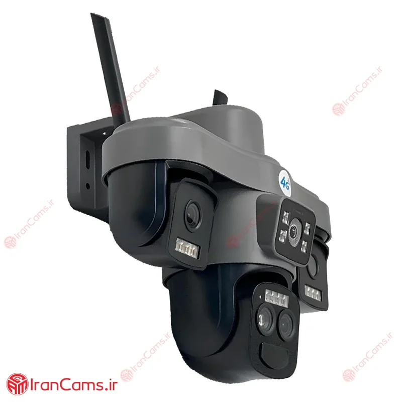 دوربین سیمکارتی خورشیدی سه لنز 12 مگاپیکسل زوم دار O-KAM PRO مدل TZ8 5 قیمت دوربین okam pro