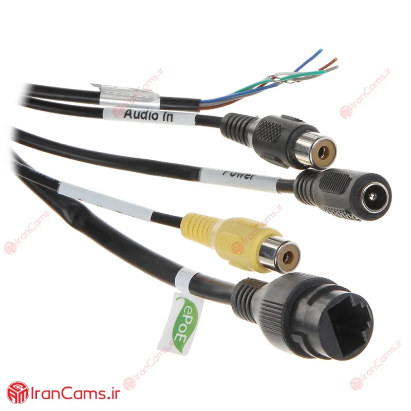 دوربین مداربسته IP بولت 5 مگاپیکسلی داهوا DH-IPC-HFW5541E-Z5E 8 دوربین خورجی آلارم داهوا