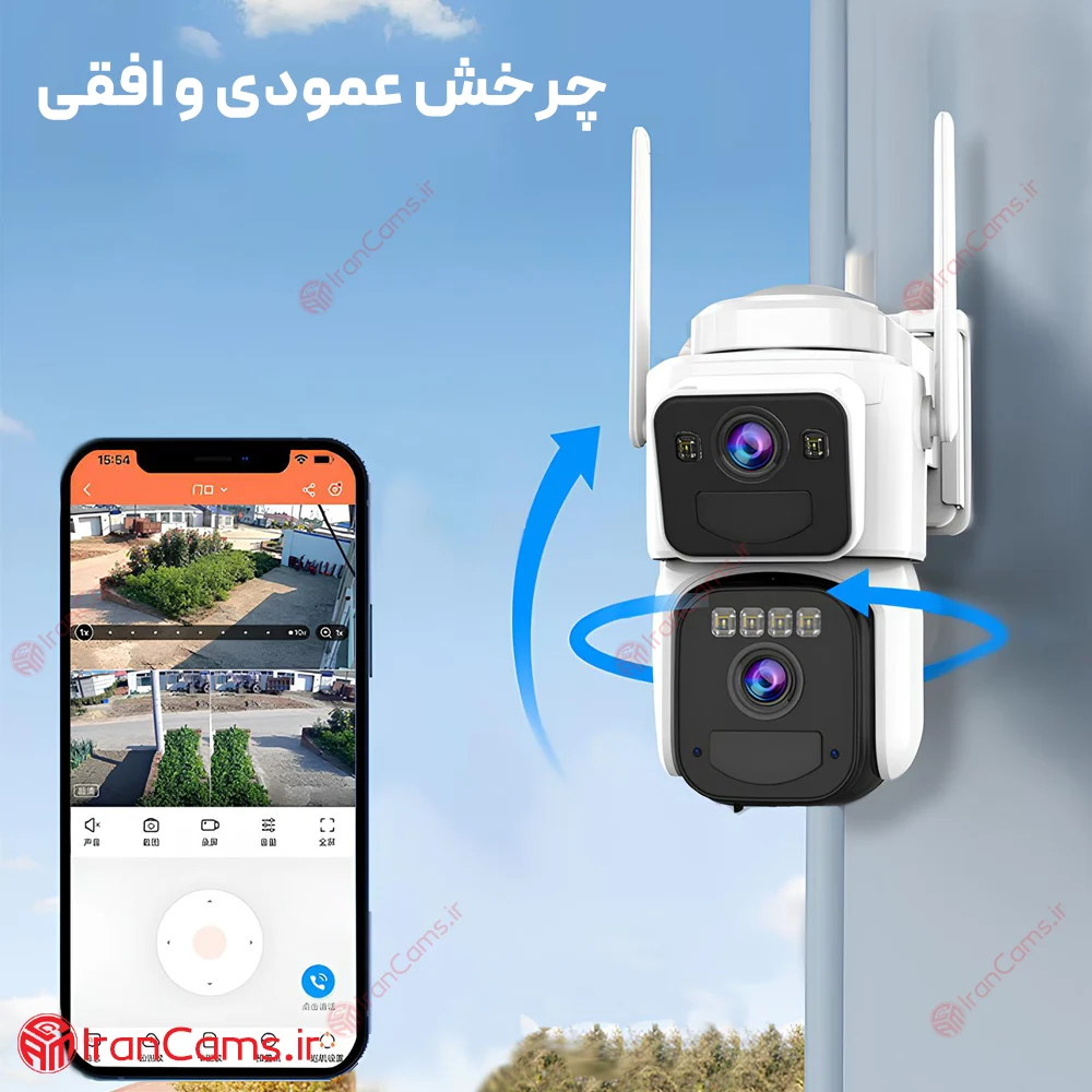 دوربین مداربسته شارژی سیم کارت خور 8 مگاپیکسل O-KAM PRO مدل DS22 16 دوربین مداربسته شارژی سیم کارت خور