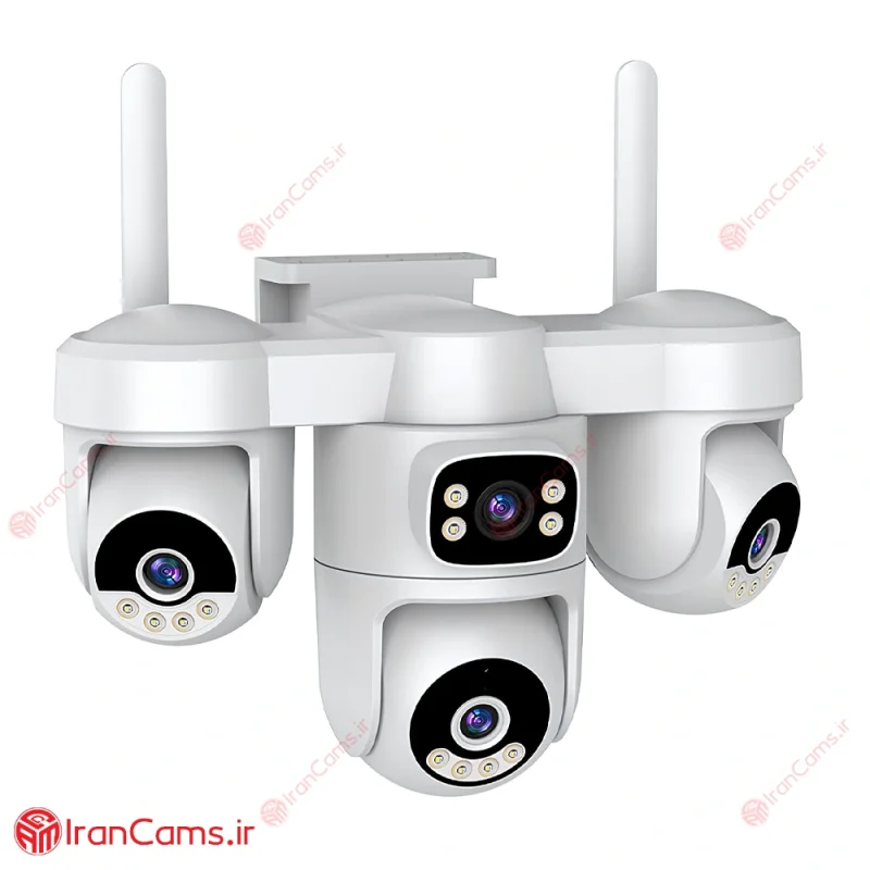 دوربین خورشیدی سیم کارتی 4 لنز 16 مگاپیکسل O-KAM PRO مدل S45 15 دوربین ۴ لنز سیم کارتی