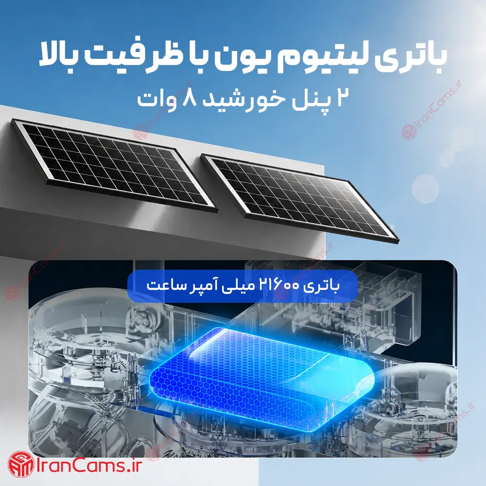 دوربین خورشیدی سیم کارتی 4 لنز 16 مگاپیکسل O-KAM PRO مدل S45 25 قیمت دوربین چهار لنز