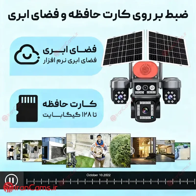 دوربین خورشیدی چهار لنز
