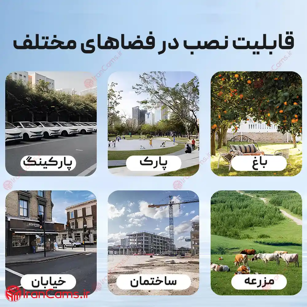 دوربین خورشیدی سیمکارتی سه لنز 12 مگاپیکسل O-KAM Pro مدل TL4 20 دوربین سولار O-KAM PRO