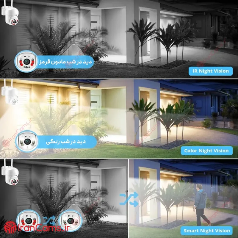 دوربین هوشمند TUYA مدل C6