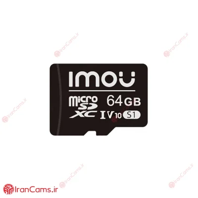 کارت حافظه microSDXC آیمو IMOU مدل S1 کلاس 10 استاندارد UHS-I U3 سرعت 95MBps ظرفیت 64 گیگابایت