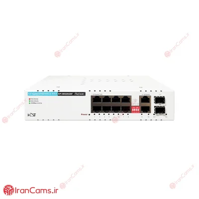 سوییچ شبکه 12 پورت POE کی دی تی KDT KP-0804H4SF