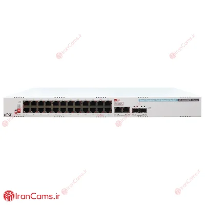 سوییچ شبکه 28 پورت POE کی دی تی KDT KP-2404J3SFT
